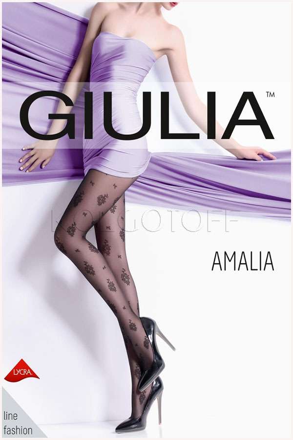 Колготки жіночі з візерунком GIULIA Amalia 20 model 2
